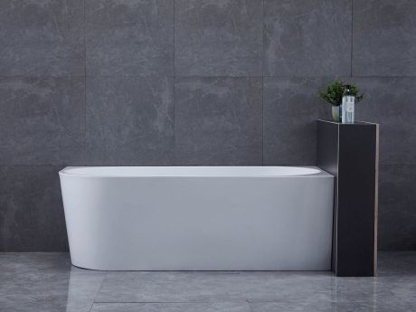Przejdź do produktu TIBERA R wanna przyścienna, narożna 150x75cm, biały