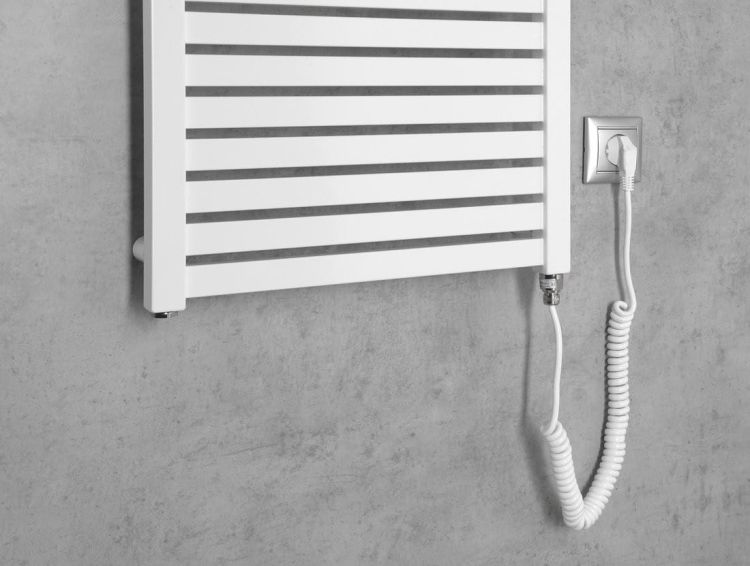 TONDI-E grzejnik elektryczny 450x1330 mm, 500W, biały