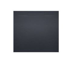 Brodzik kwadratowy płaski 100x100 cm Riho Isola D007023080 antracyt mat