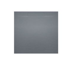 Brodzik kwadratowy płaski 100x100 cm Riho Isola D007023090 szary mat