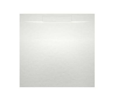 Przejdź do produktu Brodzik kwadratowy płaski 100x100 cm Riho Isola D007023105 biały mat