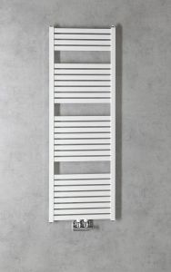 TONDI grzejnik łazienkowy 450x1330 mm, podłączenie centralne, biały