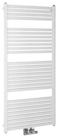 Przejdź do produktu TONDI grzejnik łazienkowy 600x1330 mm, podłączenie centralne, biały