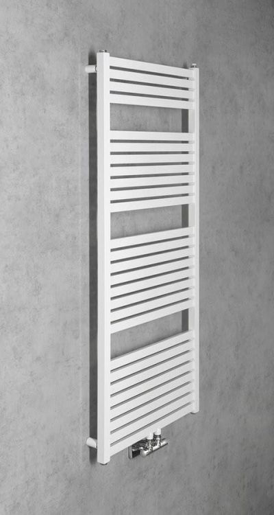 TONDI grzejnik łazienkowy 600x1330 mm, podłączenie centralne, biały