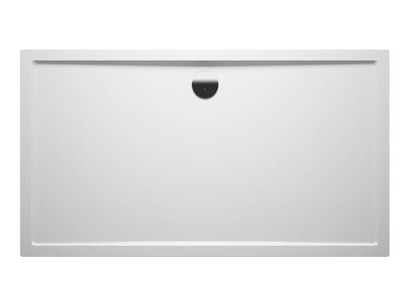 Brodzik akrylowy prostokątny 90x80 cm z panelem Riho Davos D002012005 biały połysk