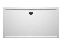 Brodzik prostokątny płaski 160x90 cm z obudową i nóżkami Riho Davos D002010005 biały połysk