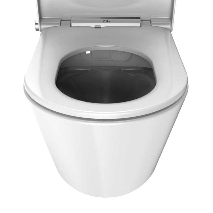 Elektroniczna toaleta myjąca wisząca 37x60 cm Major&Maker Deluxe B biało-czarny