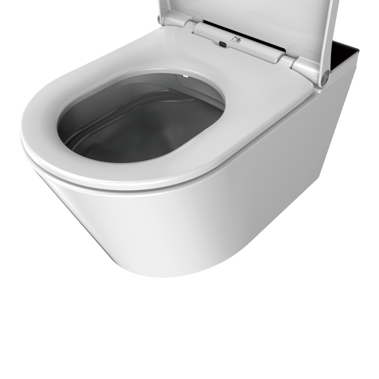 Toaleta z funkcją mycia, suszenia i podgrzewania deski Major&Maker Deluxe B Biało-Czarny