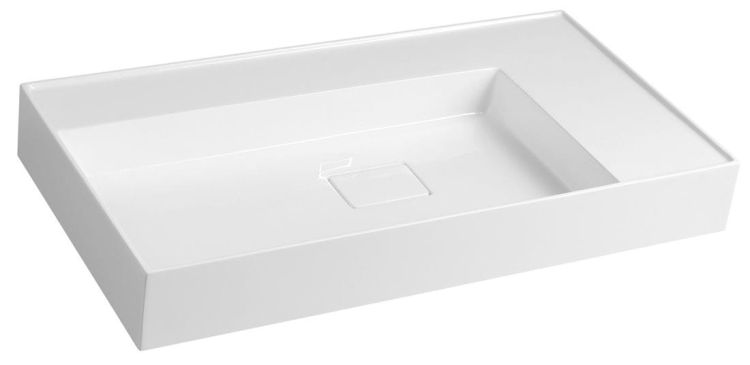 GODIVA umywalka kompozytowa 83x44cm, biała