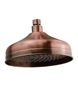 Deszczownica natryskowa Retro okrągła 20 cm miedź Sphera Lord SD4120003RA