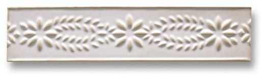 VECCHIE MAJOLICHE Cornice Ornato Opale 6x26