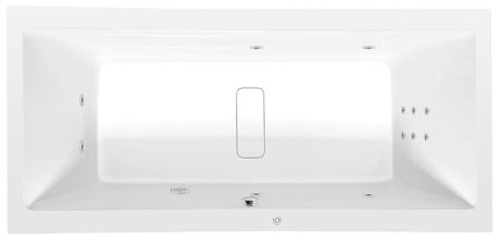 Przejdź do produktu MARLENE HYDRO wanna z hydromasażem, 180x80x48cm, biała