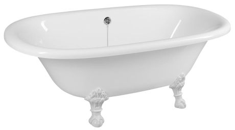 Przejdź do produktu REGATA wanna wolnostojąca 175x85x61cm, nogi białe, biała