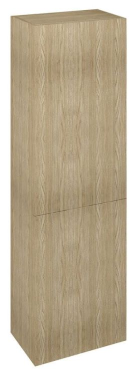 ESPACE słupek wysoki 50x172x32cm, 2 drzwiczki, lewy/prawy, wiąz Bardini