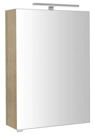 Przejdź do produktu RIWA szafka z lustrem, oświetlenie LED, 50x70x17cm, wiąz Bardini