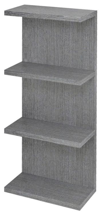 RIWA regał 30x70x15cm, dąb srebrny