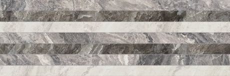Przejdź do produktu NAIROBI Decor Linee Grey 28x85 (1,43m2)