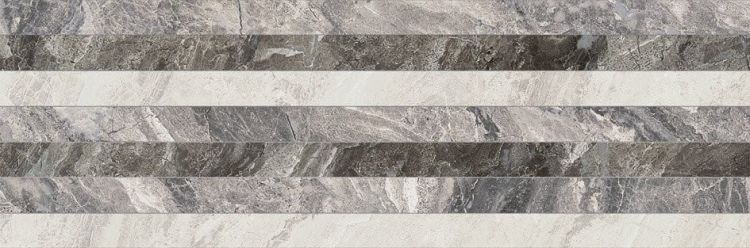 NAIROBI Decor Linee Grey 28x85 (1,43m2)