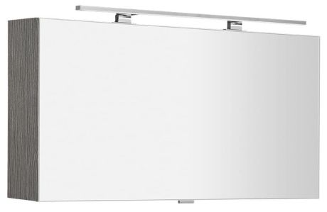 Przejdź do produktu CLOE szafka z lustrem z oświetleniem LED, 100x50x18cm, dąb srebrny