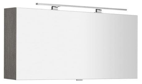 Przejdź do produktu CLOE szafka z lustrem z oświetleniem LED, 120x50x18cm, dąb srebrny