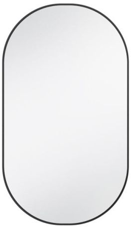 Przejdź do produktu PUNO Owalne lustro w ramie 40x70cm, czarny mat