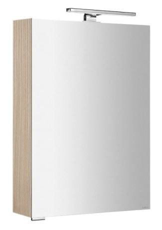 Przejdź do produktu MIRRÓ szafka z lustrem, oświetlenie LED, 50x70x16cm, lewa/prawa, wiąz Bardini