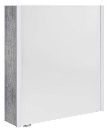 Przejdź do produktu ALIX szafka z lustrem, oświetlenie LED 66x70x17,5cm, lewa/prawa, dąb srebrny