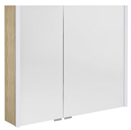 Przejdź do produktu ALIX szafka z lustrem, oświetlenie LED 86x70x17,5cm, wiąz Bardini