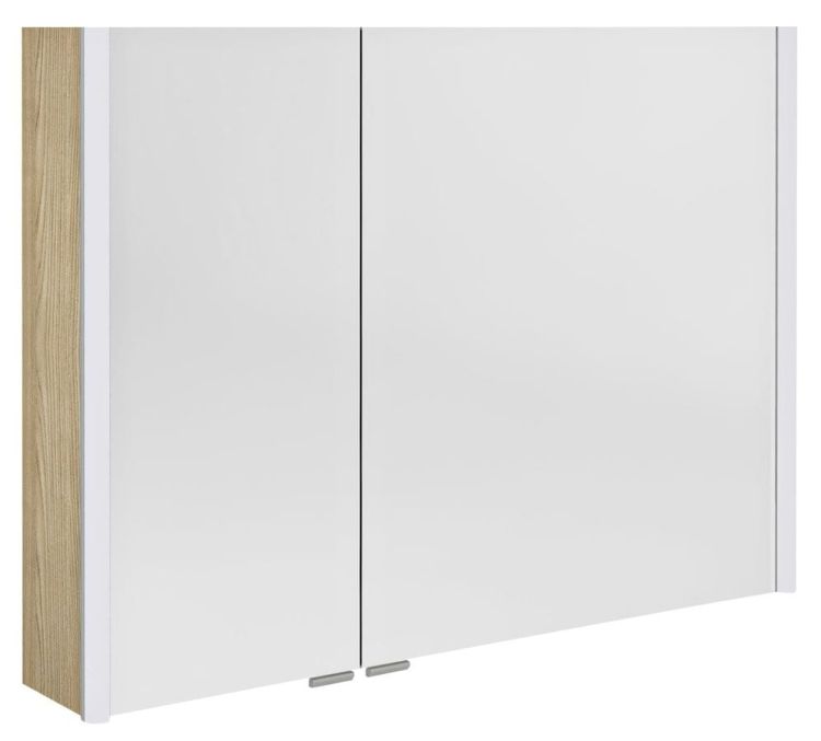 ALIX szafka z lustrem, oświetlenie LED 96x70x17,5cm, wiąz Bardini