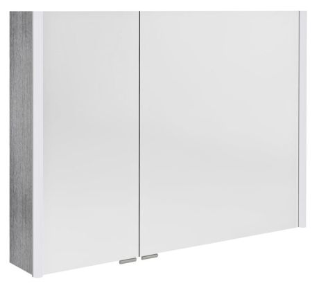 Przejdź do produktu ALIX szafka z lustrem, oświetlenie LED 96x70x17,5cm, dąb srebrny