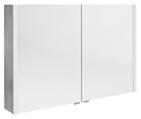 Przejdź do produktu ALIX szafka z lustrem, oświetlenieLED 106x70x17,5cm, dąb srebrny