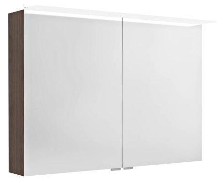 Przejdź do produktu LINEX szafka z lustrem,oświetlenie LED, 100x70x15cm, sosna rustykalna