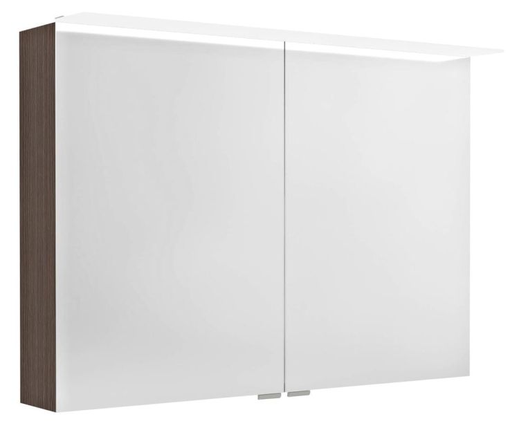 LINEX szafka z lustrem,oświetlenie LED, 100x70x15cm, sosna rustykalna