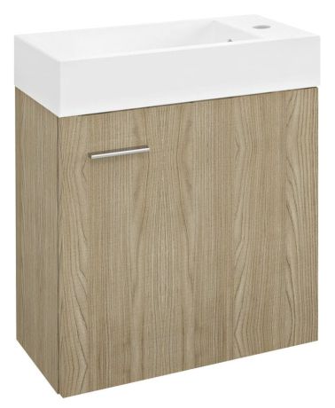 Przejdź do produktu LATUS IV szafka pod umywalkę 49,5x50x25 cm, wiąz Bardini