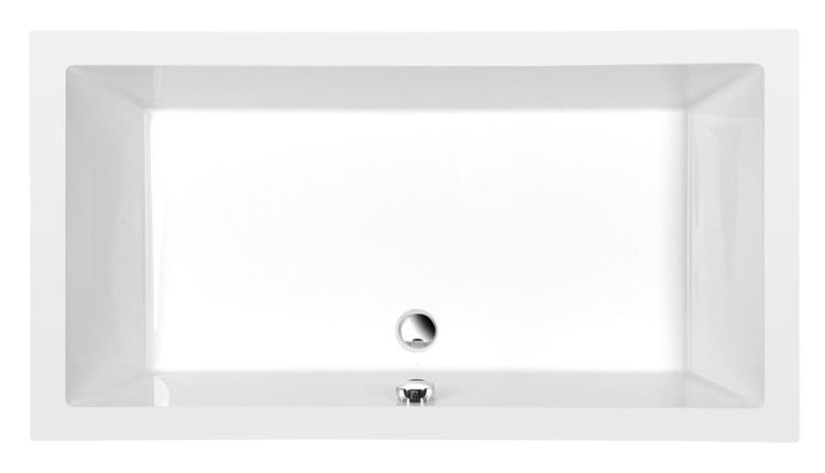 DEEP brodzik prysznicowy ze stelażem 150x75x26cm, biały