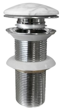 Przejdź do produktu BLOK odpływ umywalkowy 5/4", clik-clak, korek biały carrara mat