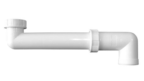 Przejdź do produktu Przedłużka syfonu zlewozmywaka 6/4", biała