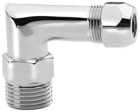 Przejdź do produktu Kolanko przyłączeniowe M1/2"x10, chrom