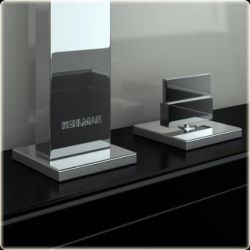 Bateria umywalkowa 3-otworowa Kohlman Excelent QB200H chrom