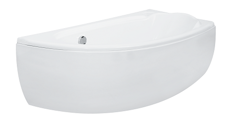 Wanna asymetryczna 150x70 cm Besco Mini prawa
