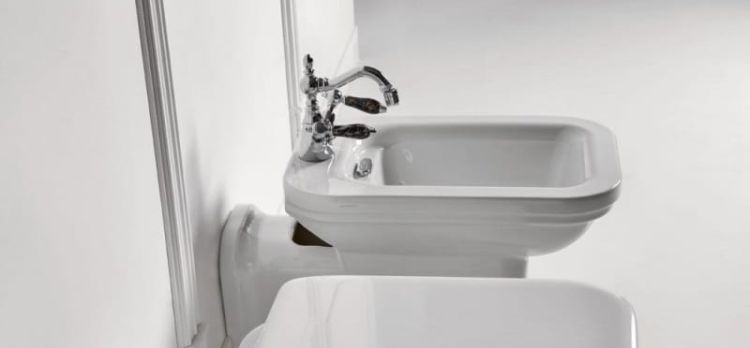 Kerasan Waldorf bidet stojący chrom 4120K1