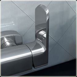 Bateria wannowa ścienna Kohlman Foxal QW120F chrom