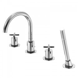 Bateria wannowa 4-otworowa Steinberg seria 250 chrom 2502400