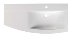 Umywalka naszafkowa 105x51 cm prawa Sapho Aras 91061