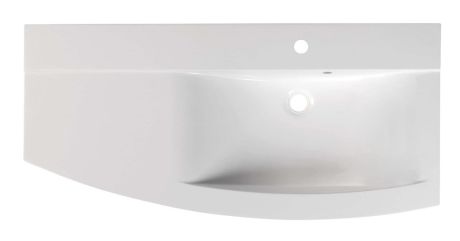Przejdź do produktu Umywalka naszafkowa 105x51 cm prawa Sapho Aras 91061