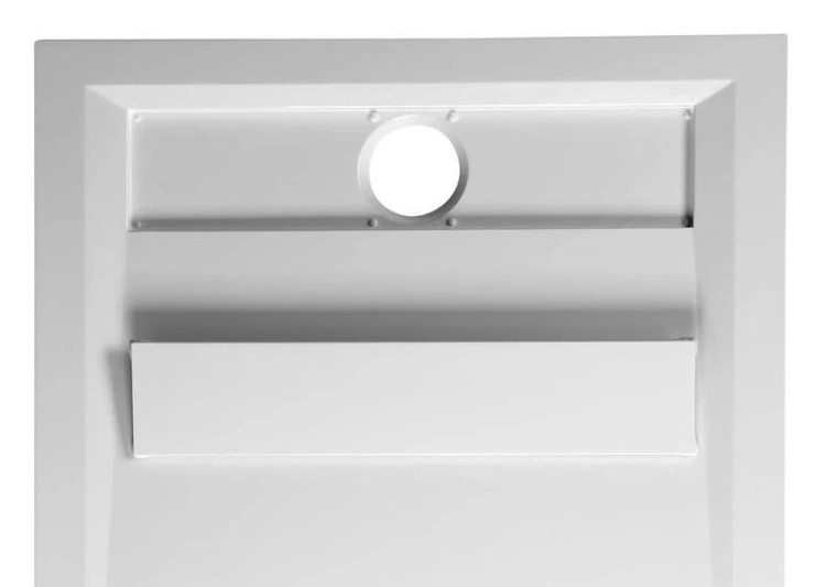 VARESA maskownica syfonu 80cm, mała, biała