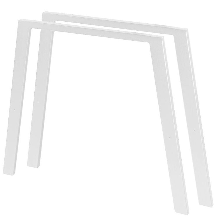 TWIGA wspornik stalowy 80x67cm, biały mat, 2szt.
