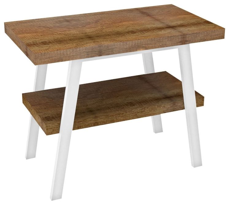 TWIGA wspornik stalowy 80x67cm, biały mat, 2szt.