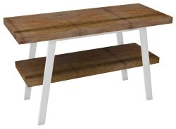 TWIGA wspornik stalowy 100x67cm, biały mat, 2 szt.