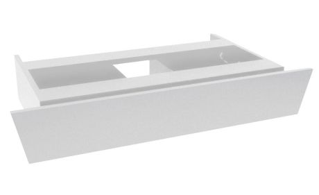 Przejdź do produktu TWIGA PLUS szuflada umywalkowa 88,5x17x43,5cm, biały mat